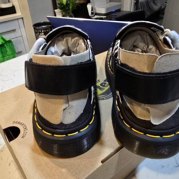 Dr. Martens Jorge II Zebra Print Slingback Mules 31567009 MENS 10 NEW SLIDES - Picture 4 of 8